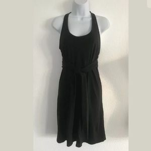 Patagonia Black Tie Halter T Back Dress Size S
